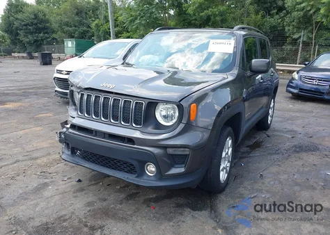 2021 Jeep Renegade Latitude 4X4 из США, поврежденный, VIN ZACNJDBB3MPM11348